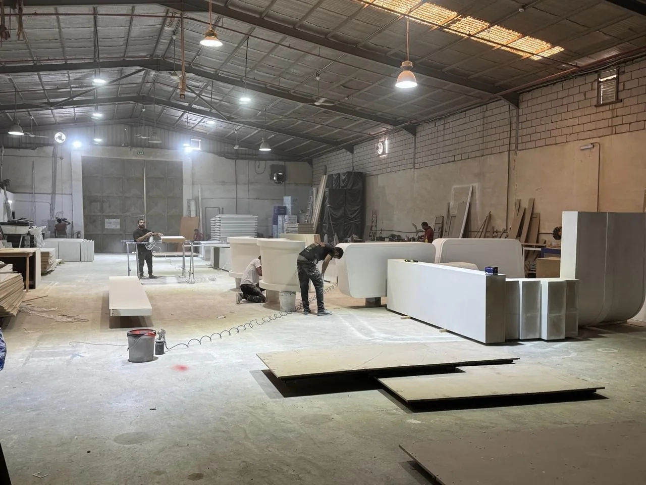 In-house production facility